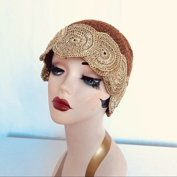 Roman Keflay Hand Crochet 20’s Style Hat - Picture 12 of 16